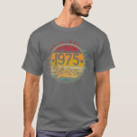 Funny 47th Vintag 1975 T 47 Years Old Birthday Gi T-Shirt<br><div class="desc">Funny 47. Vintag 1975 T Shirt 47 Jahre Altes Geburtstagsgeschenk</div>