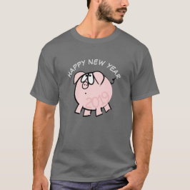 Funny 4 Cartoon Illustration Pig Year Zodiac Man T T-Shirt