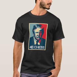 Funny 4D Schach Trump T Shirt