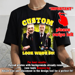 Funny 50. Geburtstag Shirt, Schau, wer ist 50!, Bo Tri-Blend Shirt