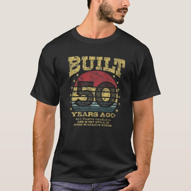 Funny 50th Birthday 50 Year Old B-Day Joke Sprichw T-Shirt (Vorderseite)