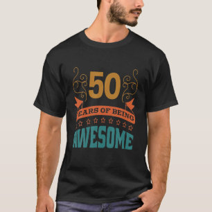 Funny 50th Birthday B-Day Sprichwort Age 50 Year J T-Shirt