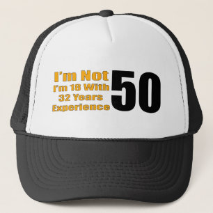 Funny 50th Birthday Hat Truckerkappe
