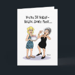 Funny 52. Geburtstagskarte Karte<br><div class="desc">Funny 52. Geburtstagskarte für eine Frau,  die sich über das 52-jährige Leben lustig macht</div>