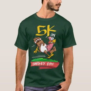 Funny 5K an Türkei Day Race Design Türkei Trot Run T-Shirt