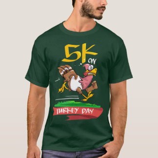 Funny 5K an Türkei Day Race Design Türkei Trot Run T-Shirt