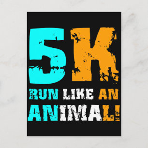 Funny 5K Postkarte