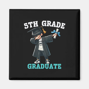 Funny 5th Grade Boys Abschluss Grad Dabbing Cl of Magnet