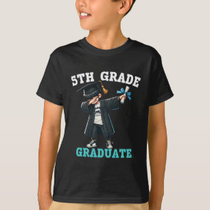 Funny 5th Grade Boys Abschluss Grad Dabbing Cl of T-Shirt