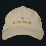 Funny 60. Geburtstag Hut - 60 ist die neue 60-Hürd<br><div class="desc">Ein Mann oder eine Frau,  die 60 Jahre alt wird,  wird diese lustige,  anpassbare 60. Geburtstagskappe mit der Liebe "60 ist die neue 60." Es ist kühn,  unverschämt und zuversichtlich.. wie ein 60-jähriges Kind.</div>