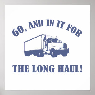 Funny 60. Geburtstagsgeschenk Poster