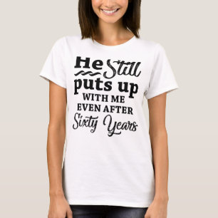 Funny 60. Hochzeitstag T-Shirt