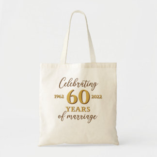 Funny 60 Jahre Ehe 1962 60. Wedding Anniv Tragetasche
