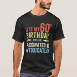 Funny 60th Birthday Gag 2021 Bday Quarantine 1961 T-Shirt<br><div class="desc">Funny 60th Birthday Gag 2021 Bday Quarantine 1961</div>