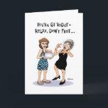 Funny 61. Geburtstag Karte<br><div class="desc">Funny 61. Geburtstagskarte für eine Frau</div>