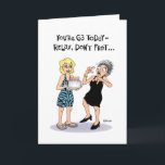 Funny 63. Geburtstag Karte<br><div class="desc">Glückliche 63. Geburtstagskarte für eine Frau, die 63 Jahre alt wird</div>