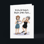 Funny 64. Geburtstag Karte<br><div class="desc">Funny 64. Geburtstagskarte für eine Frau, die 64 Jahre alt wird</div>