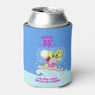 Funny 65. Geburtstag Zitat Dosenkühler