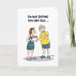 Funny 66. Geburtstag Karte