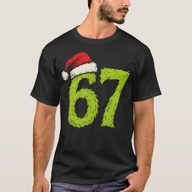 Funny 67 Christmas Six Seven Meme 6 7 Teens Boys G T-Shirt (Vorderseite)