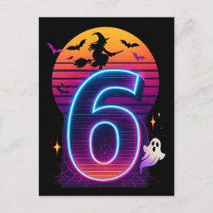 Funny 67 Meme Halloween Paar Matching Feiertagspostkarte