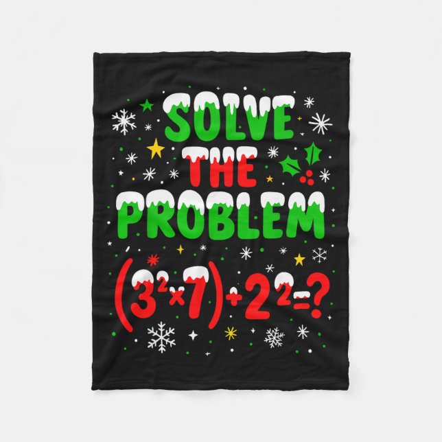 Funny 67 Meme Pemdas Elementary Math Teacher 6 7 C Fleecedecke (Vorderseite)