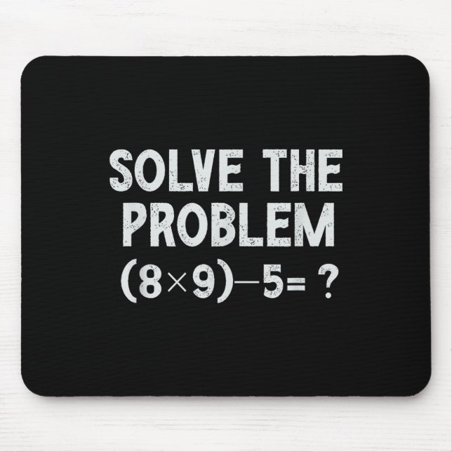 Funny 67 Meme Pemdas Elementary Math Teacher Brain Mousepad (Vorne)