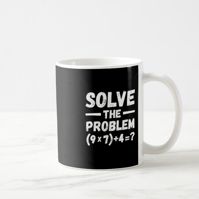 Funny 67 Meme Pemdas Elementary Math Teacher Humor Kaffeetasse (Rechts)