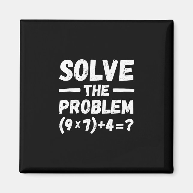 Funny 67 Meme Pemdas Elementary Math Teacher Humor Magnet (Vorne)