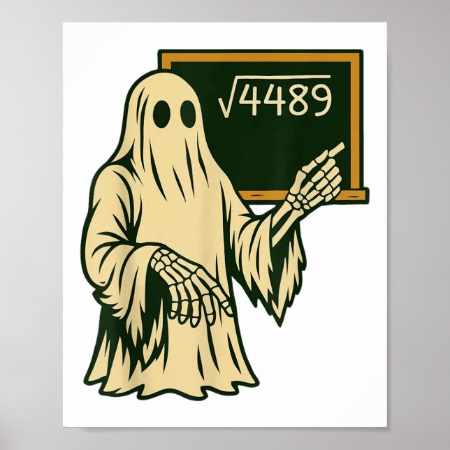 Funny 67 Meme Square Root 4489 Slang Math Teacher  Poster (Vorne)