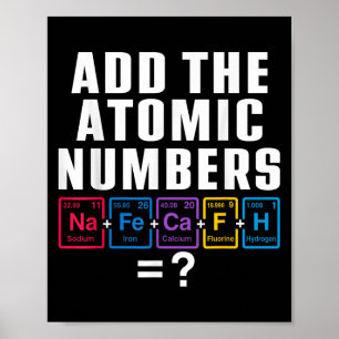 Funny 67 Sechs sieben Matching Elements regelmäßig Poster