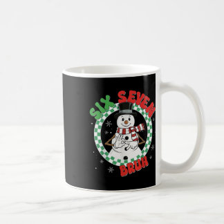 Funny 67 Six Seven Christmas Bruh Snowman Kids Boy Kaffeetasse