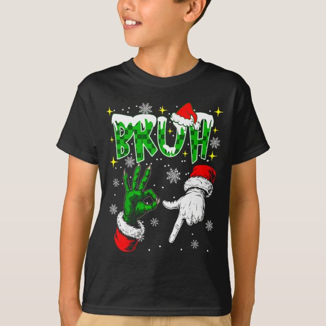 Funny 67 Six Seven Meme Christmas 6 7 Tee Gen Z Sl (Vorderseite)