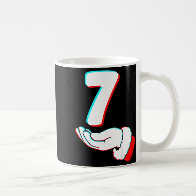 Funny 67 Six Seven Meme Couple Matching Christmas  Kaffeetasse (Rechts)