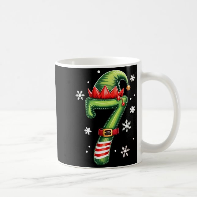 Funny 67 Six Seven Meme Couple Matching Christmas  Kaffeetasse (Rechts)