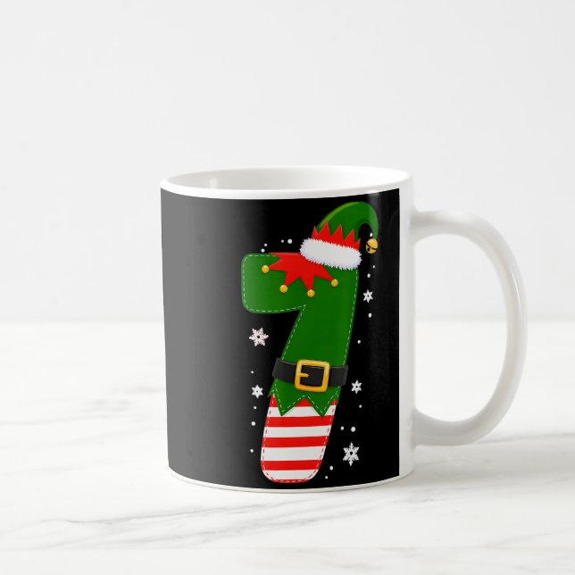 Funny 67 Six Seven Meme Couple Matching Christmas  Kaffeetasse (Rechts)