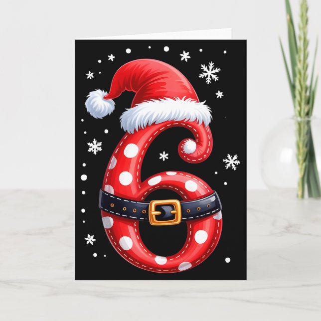 Funny 67 Six Seven Meme Couple Matching Christmas  Karte (Vorderseite)