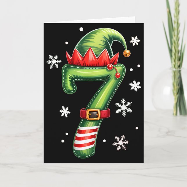 Funny 67 Six Seven Meme Couple Matching Christmas  Karte (Vorderseite)