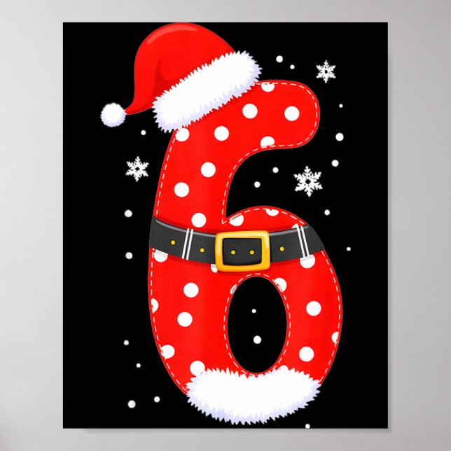 Funny 67 Six Seven Meme Couple Matching Christmas  Poster (Vorne)