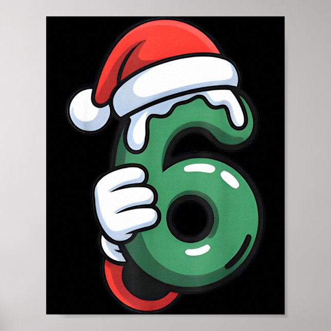 Funny 67 Six Seven Meme Couple Matching Christmas  Poster (Vorne)