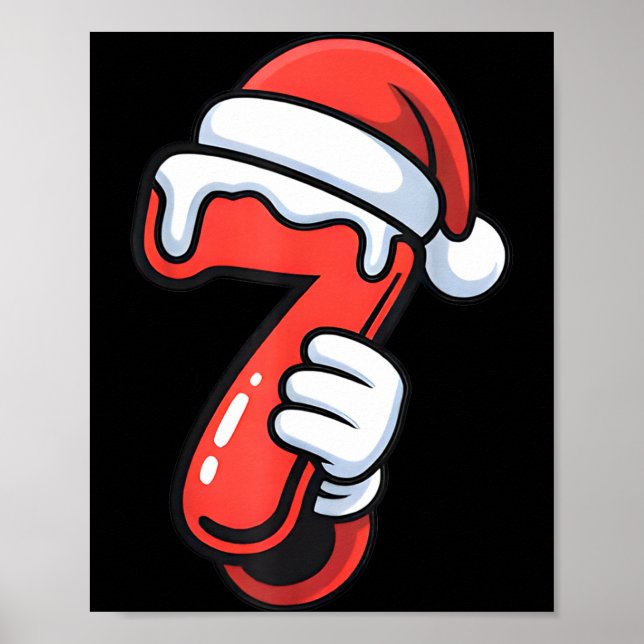 Funny 67 Six Seven Meme Couple Matching Christmas  Poster (Vorne)