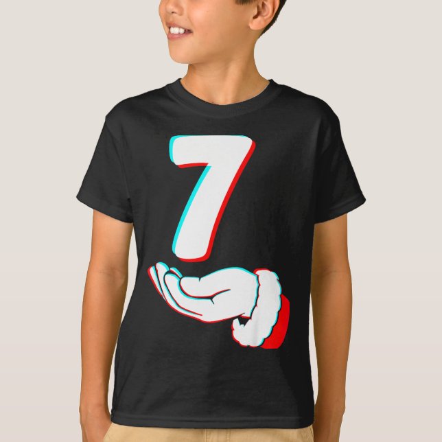 Funny 67 Six Seven Meme Couple Matching Christmas  T-Shirt (Vorderseite)