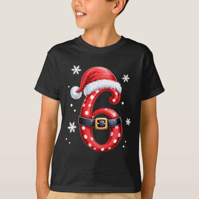 Funny 67 Six Seven Meme Couple Matching Christmas  T-Shirt (Vorderseite)