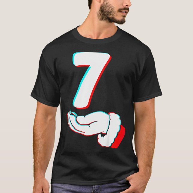 Funny 67 Six Seven Meme Couple Matching Christmas  T-Shirt (Vorderseite)