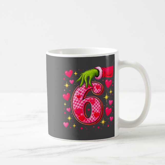 Funny 67 Valentine Meme Couple Matching Love  Kaffeetasse (Rechts)