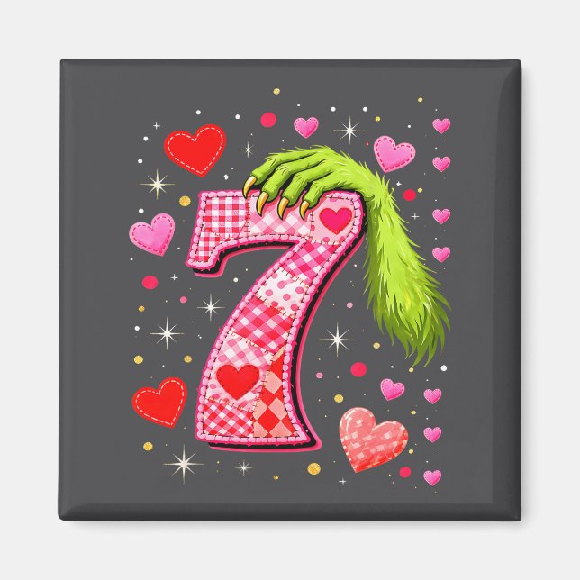 Funny 67 Valentine Meme Couple Matching Love  Magnet (Vorne)