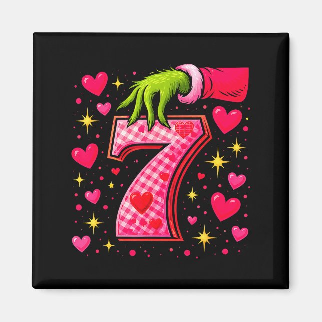 Funny 67 Valentine Meme Couple Matching Love  Magnet (Vorne)