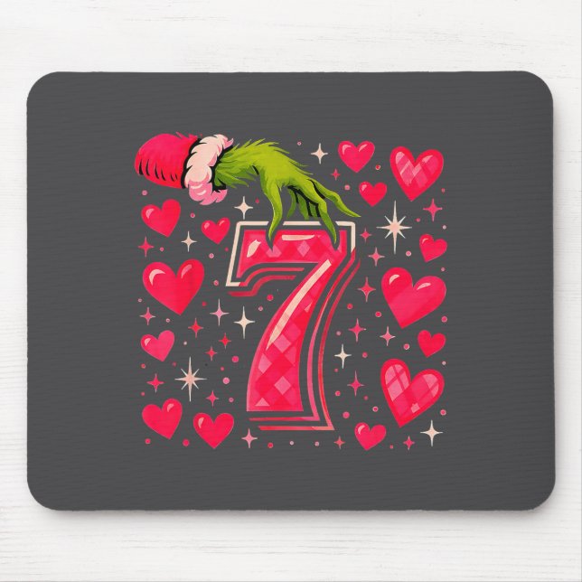 Funny 67 Valentine Meme Couple Matching Love  Mousepad (Vorne)