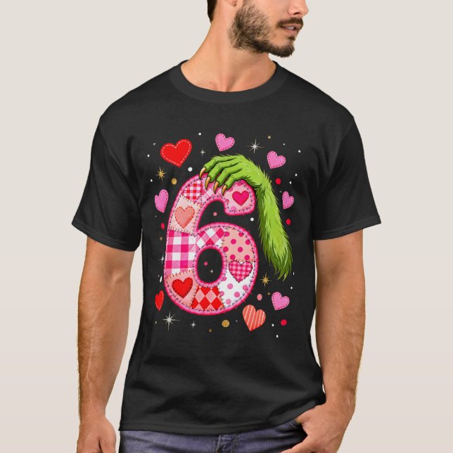 Funny 67 Valentine Meme Couple Matching Love  T-Shirt (Vorderseite)