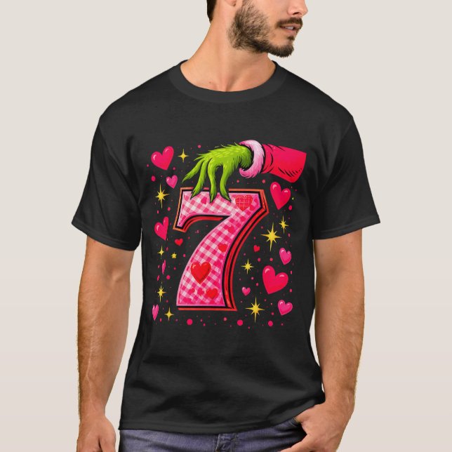 Funny 67 Valentine Meme Couple Matching Love  T-Shirt (Vorderseite)